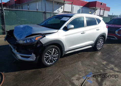 2019 Hyundai Tucson Sel z USA, uszkodzony, nr VIN KM8J3CAL3KU922937